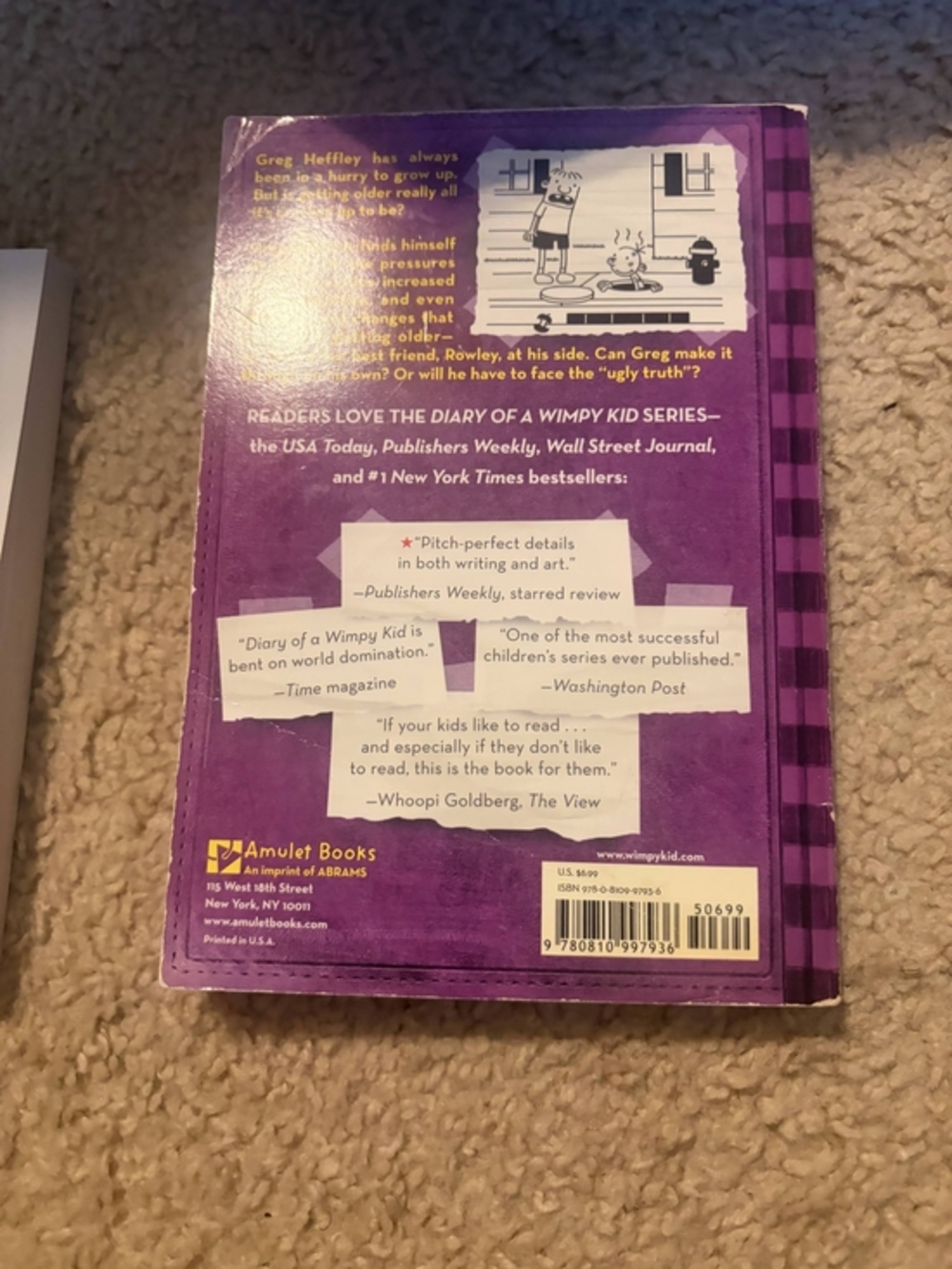 Diary of a Wimpy Kid: The Ugly Truth By Jeff Kinney